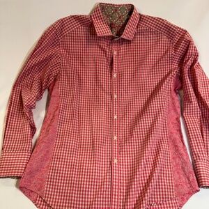 Robert Graham Plaid Striped Button Down Shirt